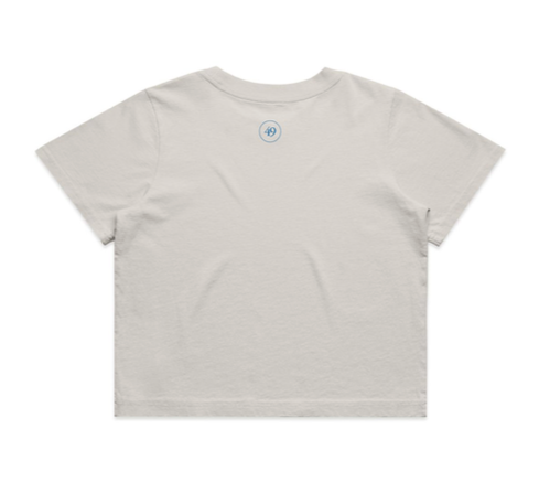 NEXT 2025 Theme T-Shirt "Both/And" - Women's Crop Tee | Faded Bone