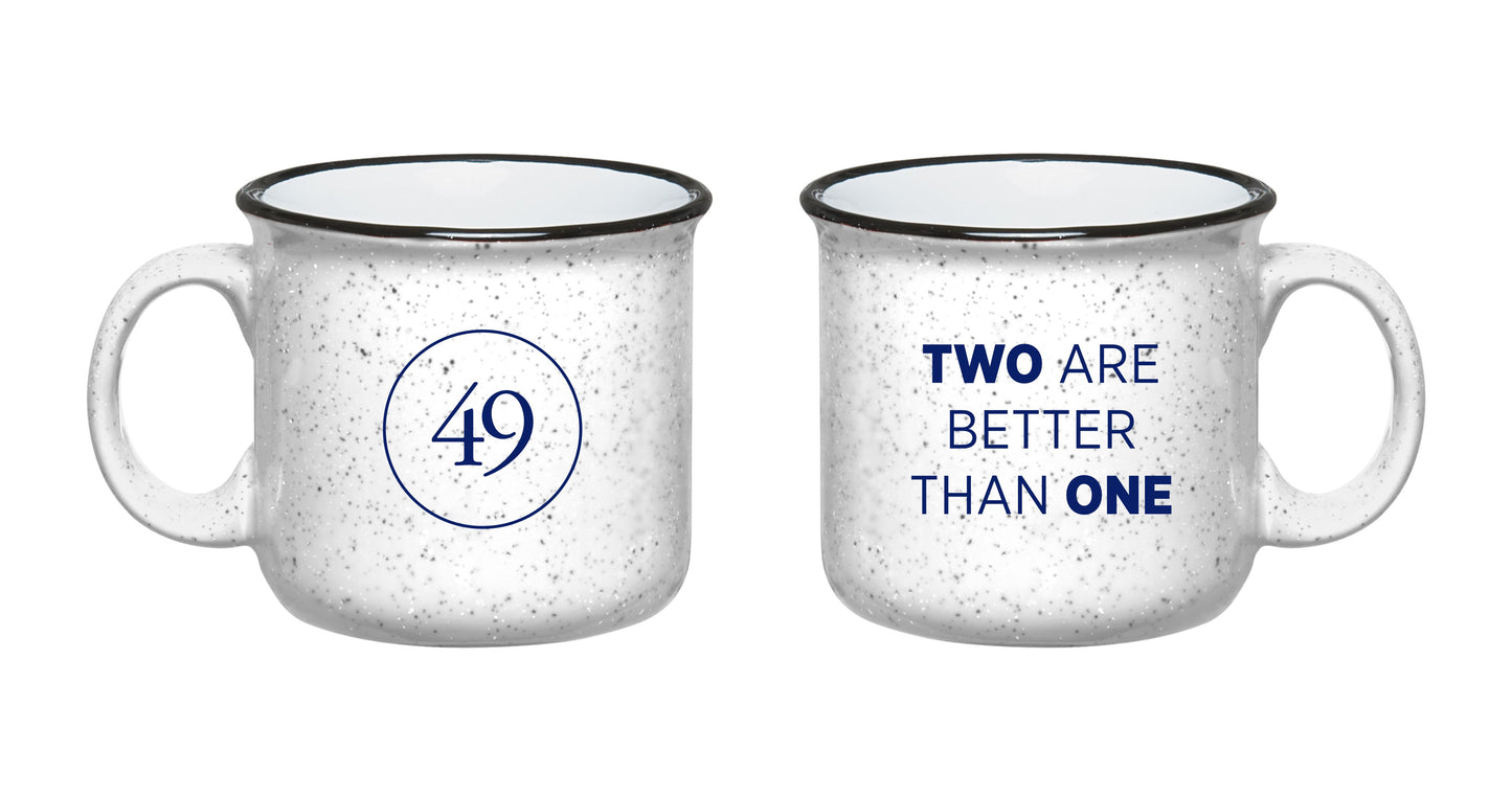 Campfire Mugs | White Speckle