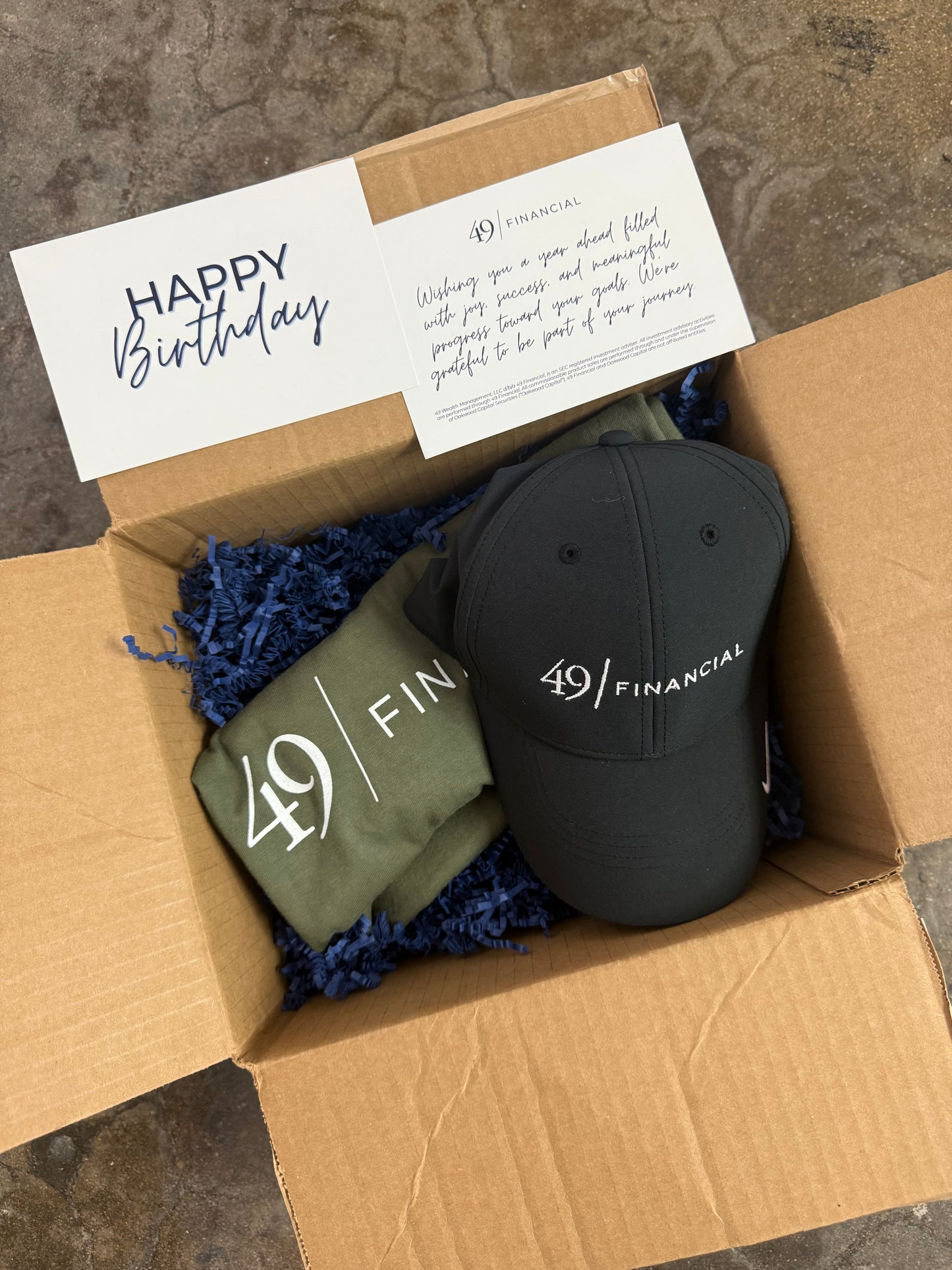 Comfort Color T-Shirt + Nike Hat Box