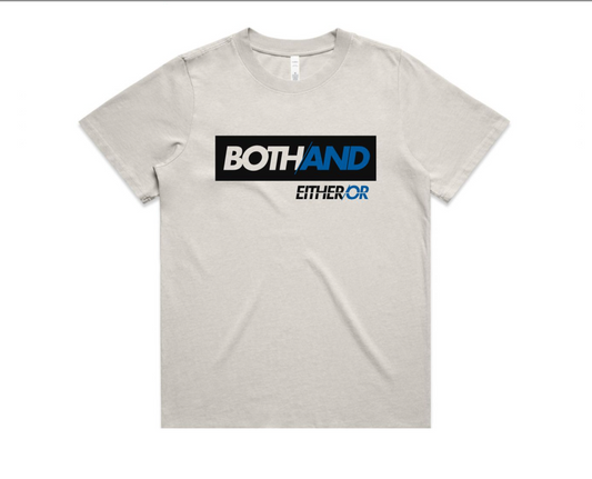 NEXT 2025 Theme T-Shirt "Both/And" - Women's Tee | Faded Bone