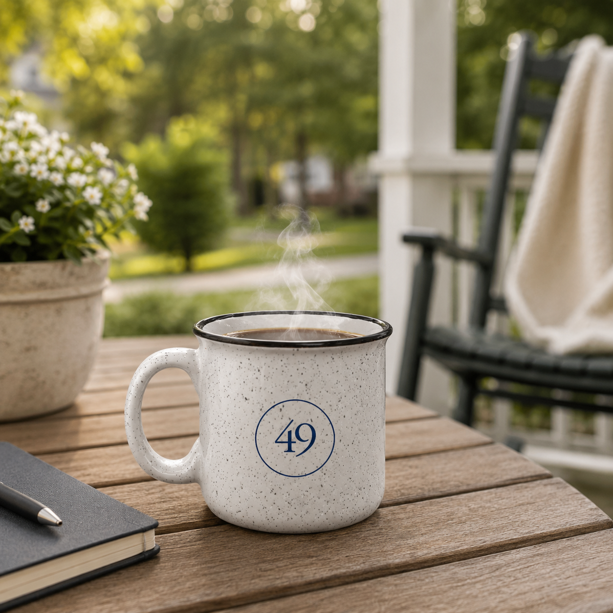Campfire Mugs | White Speckle