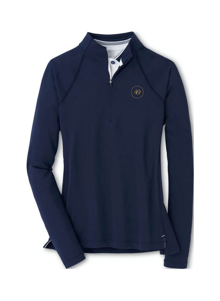 Private Wealth Client | Peter Millar Women's Raglan-Sleeve Perth Layer | Navy