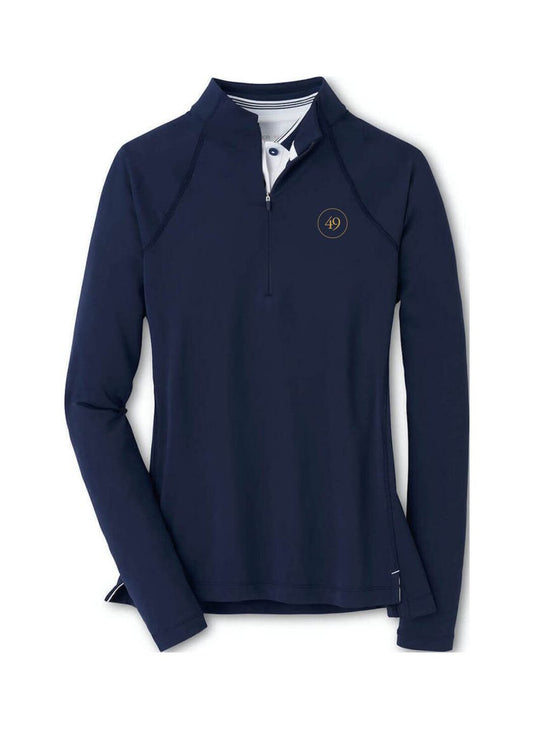 Private Wealth Client | Peter Millar Women's Raglan-Sleeve Perth Layer | Navy