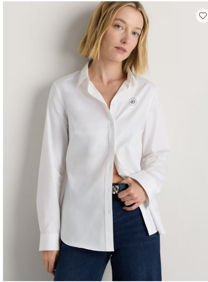 Summer Merch 2026 | Quince Organic Stretch Cotton Tailored Shirt