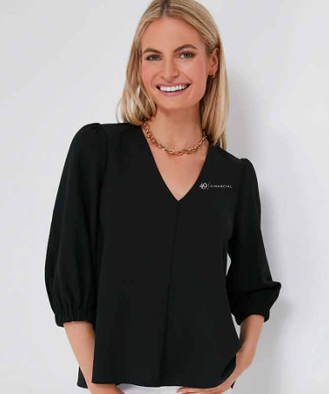 Tuckernuck Pomander Place Hollis Top | Black