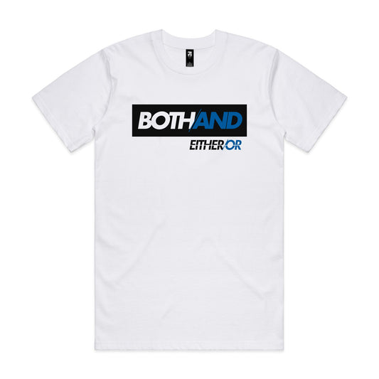 NEXT 2025 Theme T-Shirt "Both/And" - Men's Tee | White